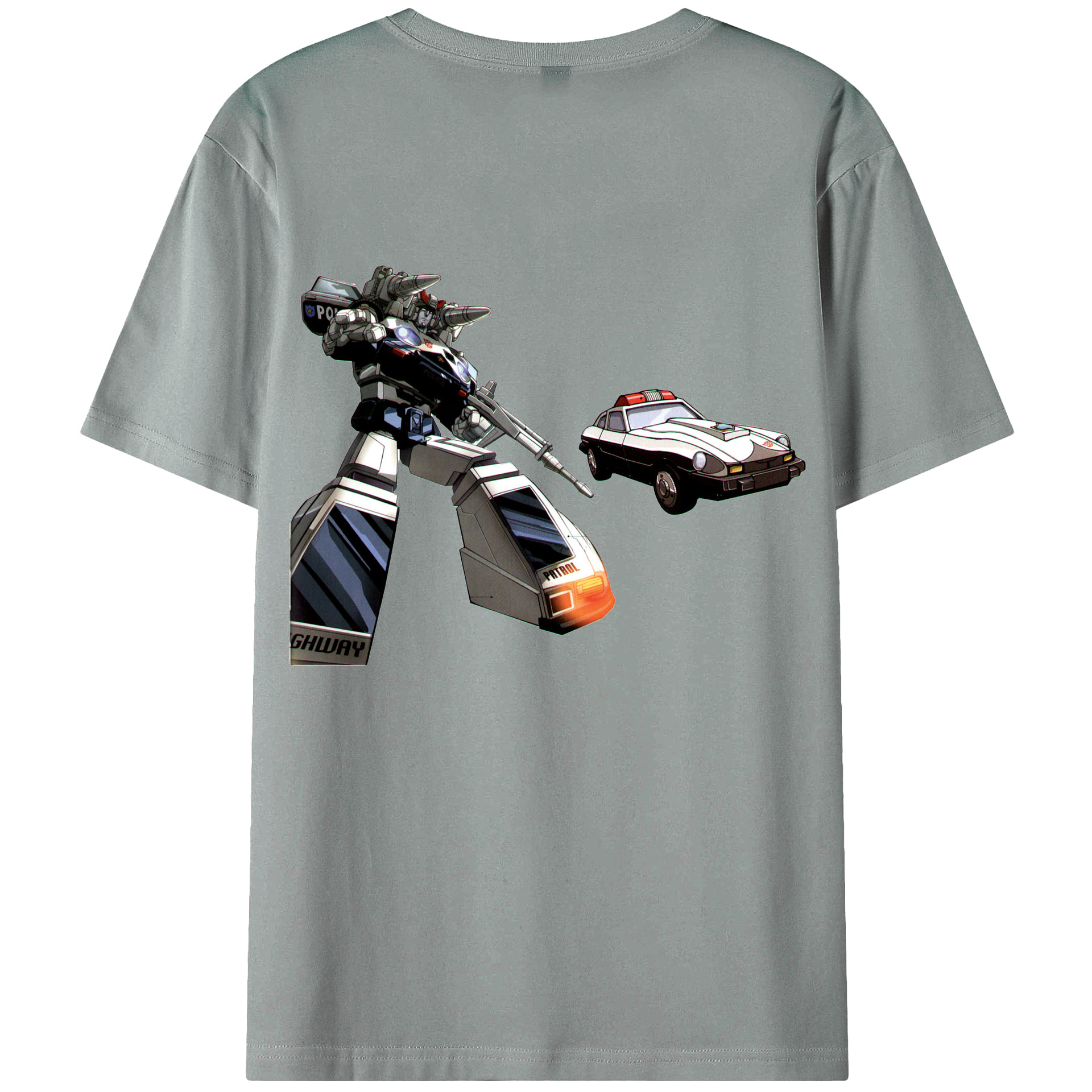 （画像用）  綿100％ メンズ半袖Tシャツ（バックプリント） 通気性